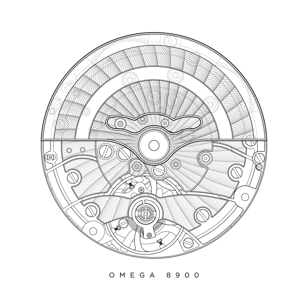 OME Cal. 8900 Springs Gears