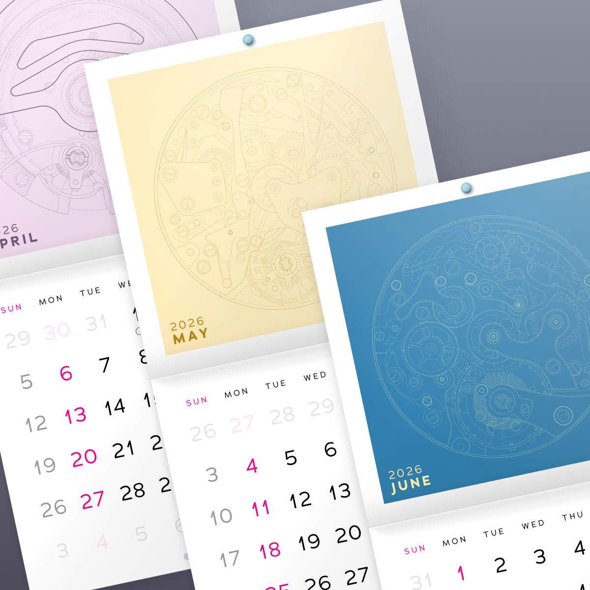 Springs+Gears 2026 Calendar