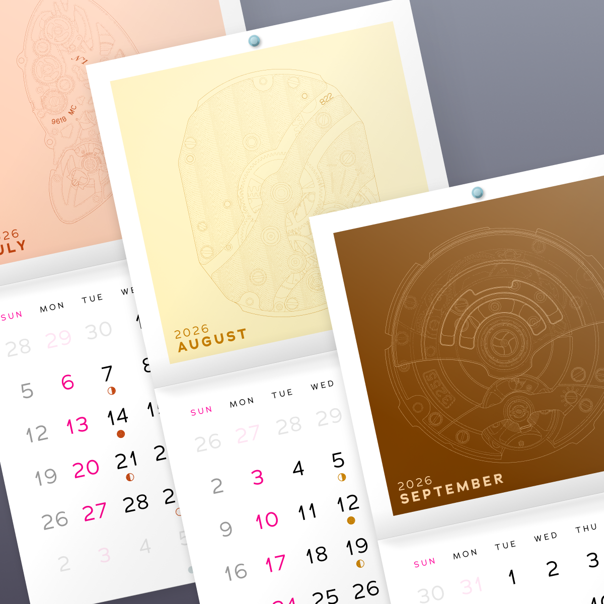 Springs+Gears 2026 Calendar