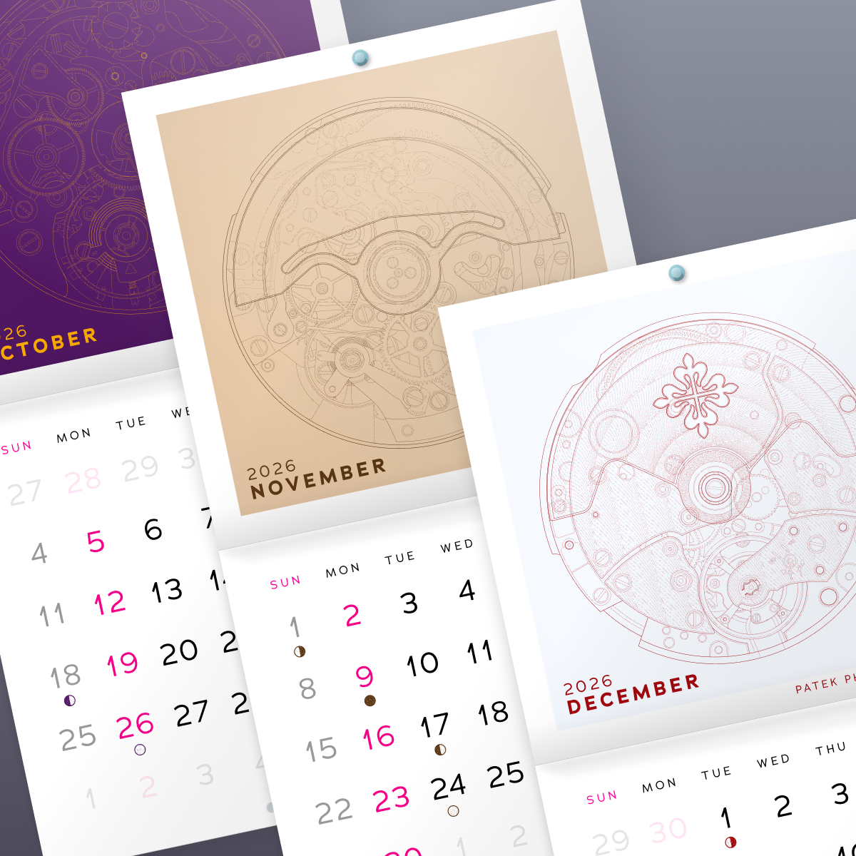 Springs+Gears 2026 Calendar