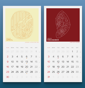 Springs+Gears 2023 Calendar