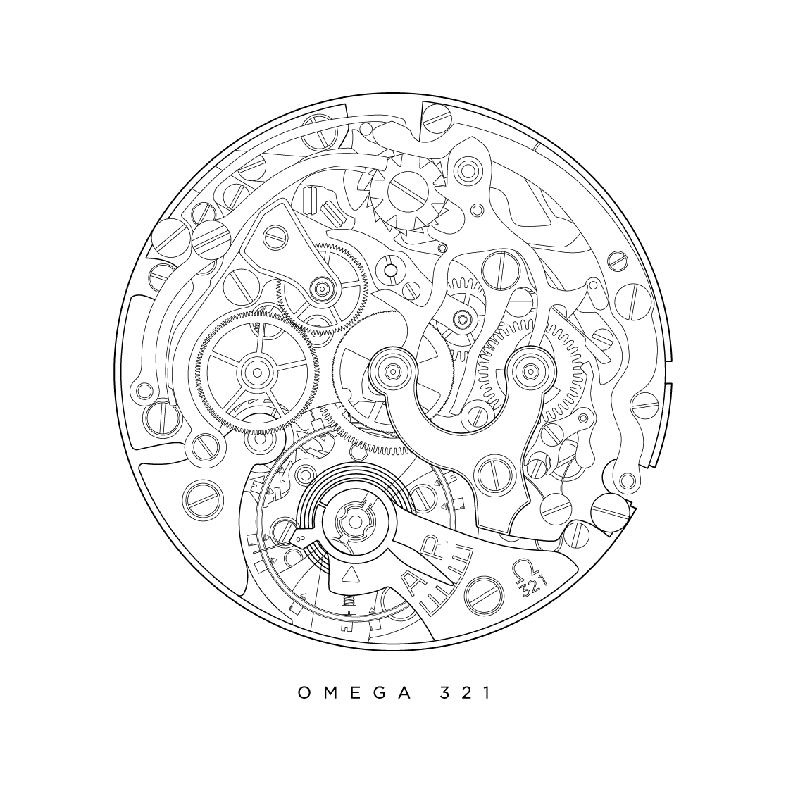 OME Cal. 321 – Springs+Gears